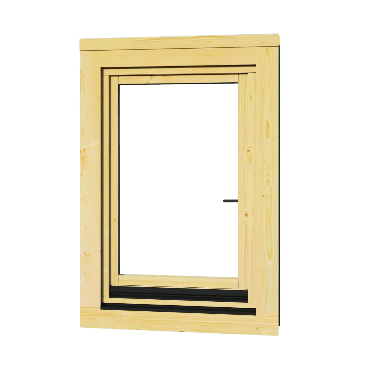 Premium Window GW-2 - 68mm laminated pine tilt-and-turn window with MACO hardware Premium Window GW-2 tilt-and-turn window with 68mm laminated pine frame and 4+16+4 LowE double glazing