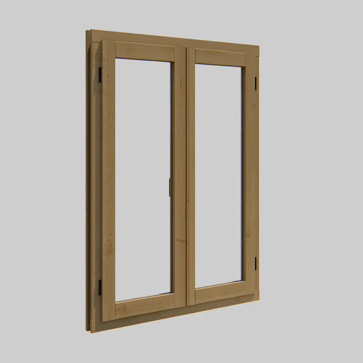 SIA Dadsons Standard Double Window SDW 2 Nordic Timber Window Unit Standard Double Window SDW 2 wooden window unit with Nordic timber frame, ready for installation in prefabricated buildings