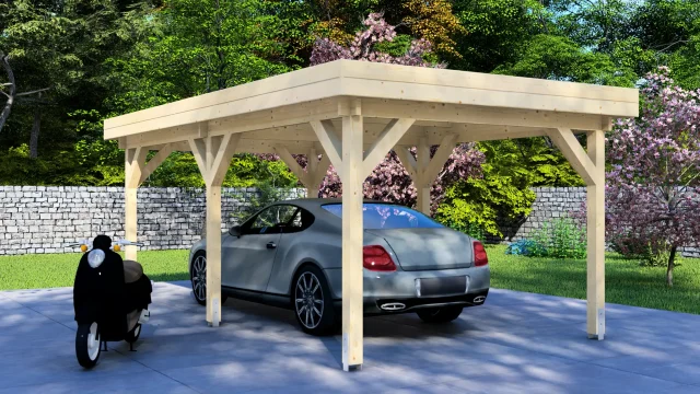 Carport Classic 6×3 Flat