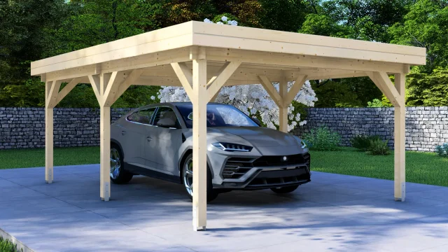 Carport Classic 6×4 Flat