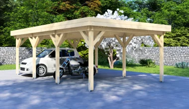 Carport Classic 7×4 Flat
