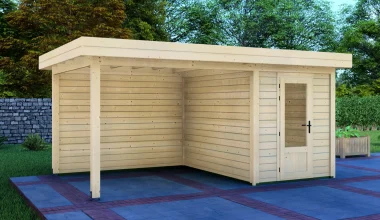 Cabin 2x3m with Canopy 3x3m