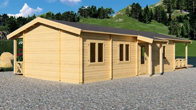 Log Cabin Glamorouse