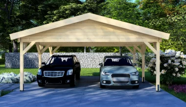 Carport Classic Double 6×6 Apex