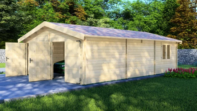 Koka garāža “Capable” 9×6