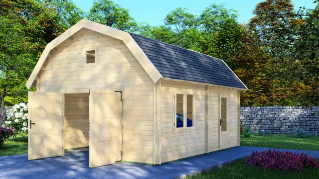 Koka garāža “Country” 6×5